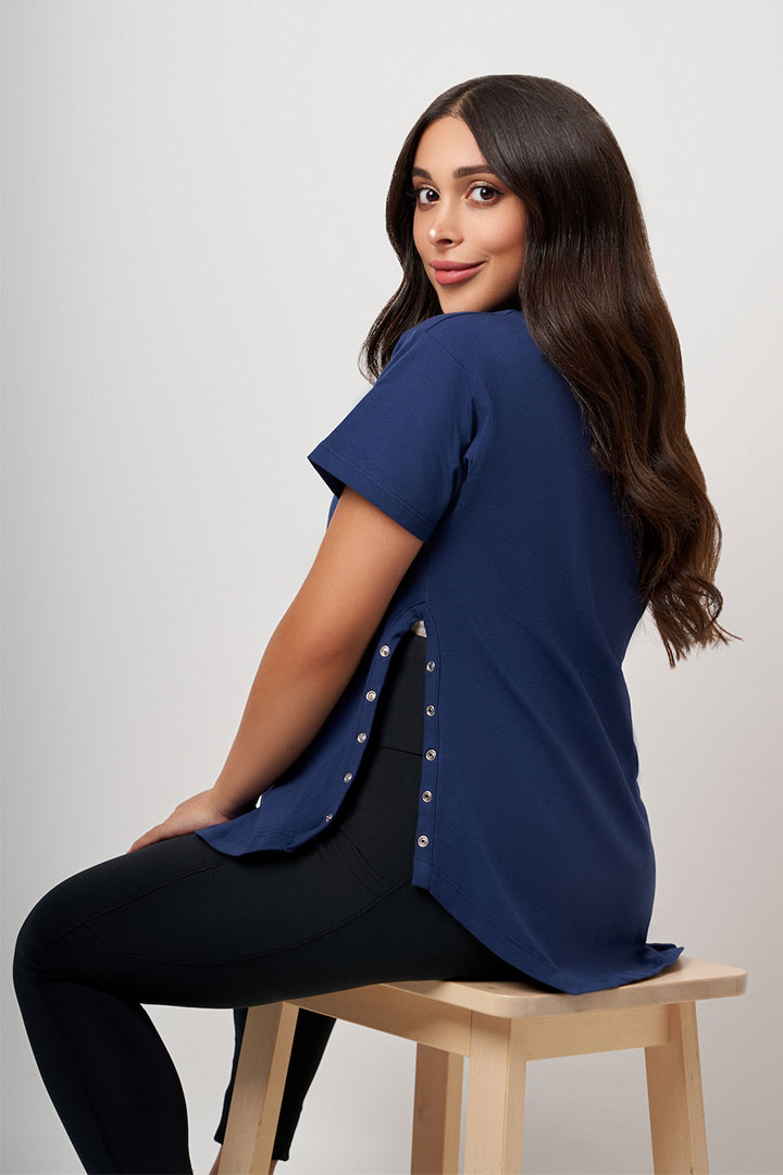 Picture of The Everyday Embrace Tee - Navy  Blue