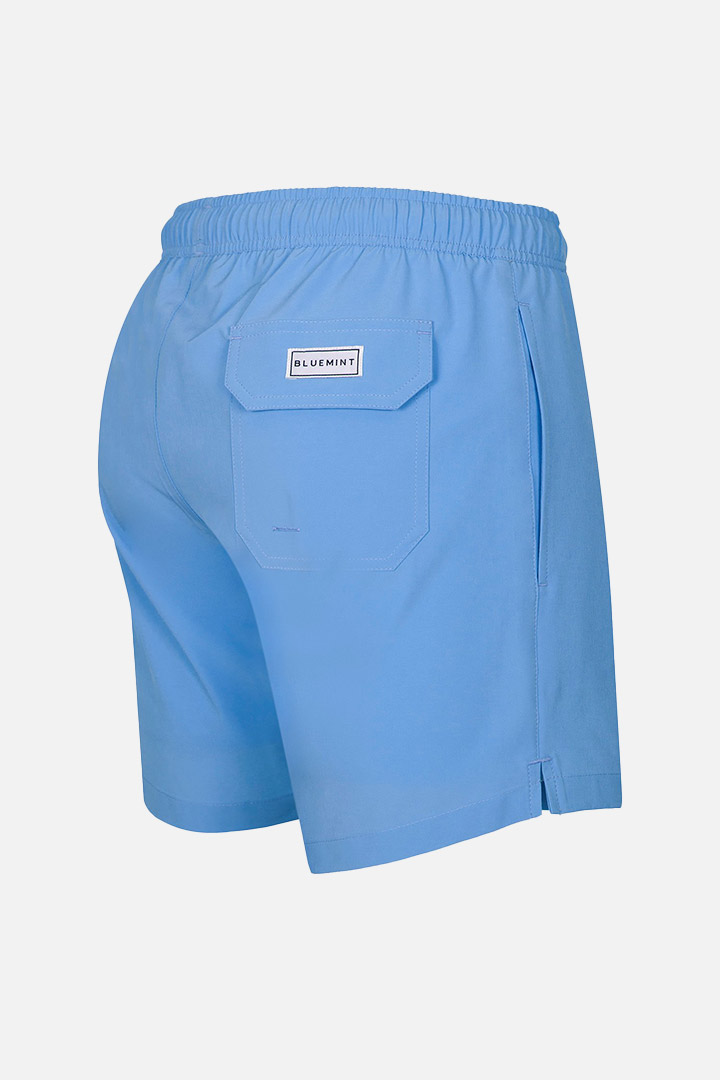 Picture of Arthus Solid Stretch Swim Shorts - Riviera