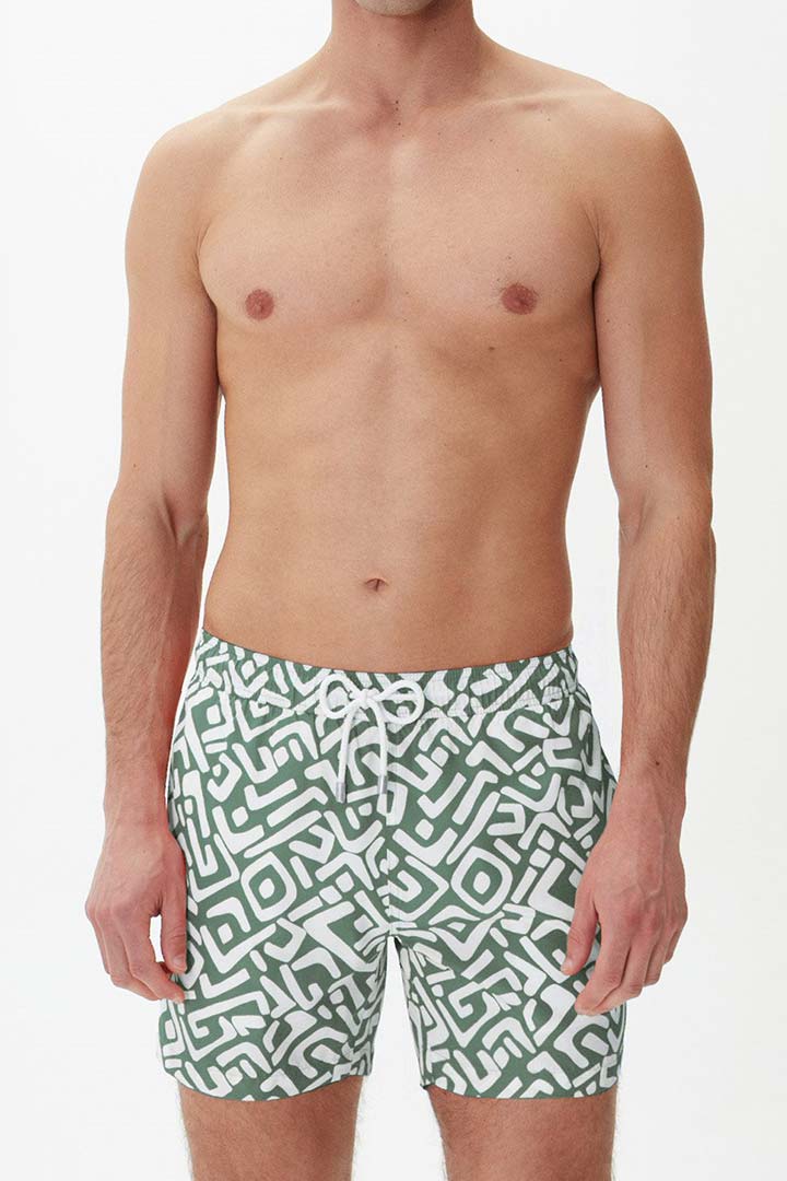 Picture of Logan Swim Shorts - Grey Stone