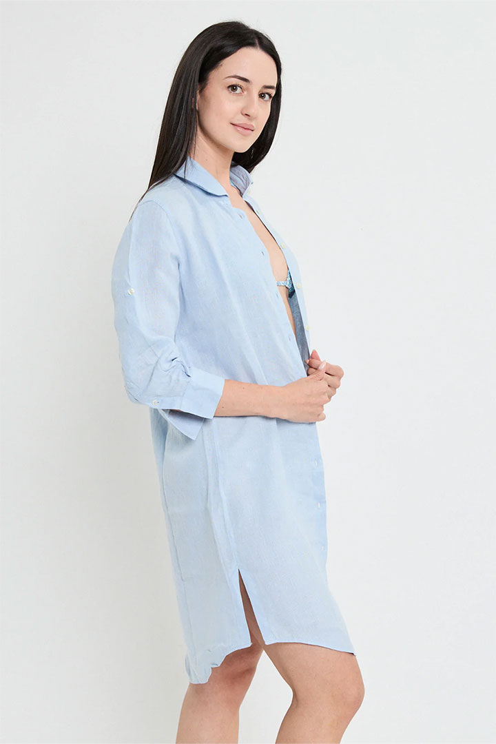 Picture of Azul Claro Linen Dress 