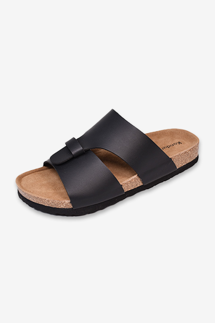 Picture of Cloud Arabia Slides - Black Leather 