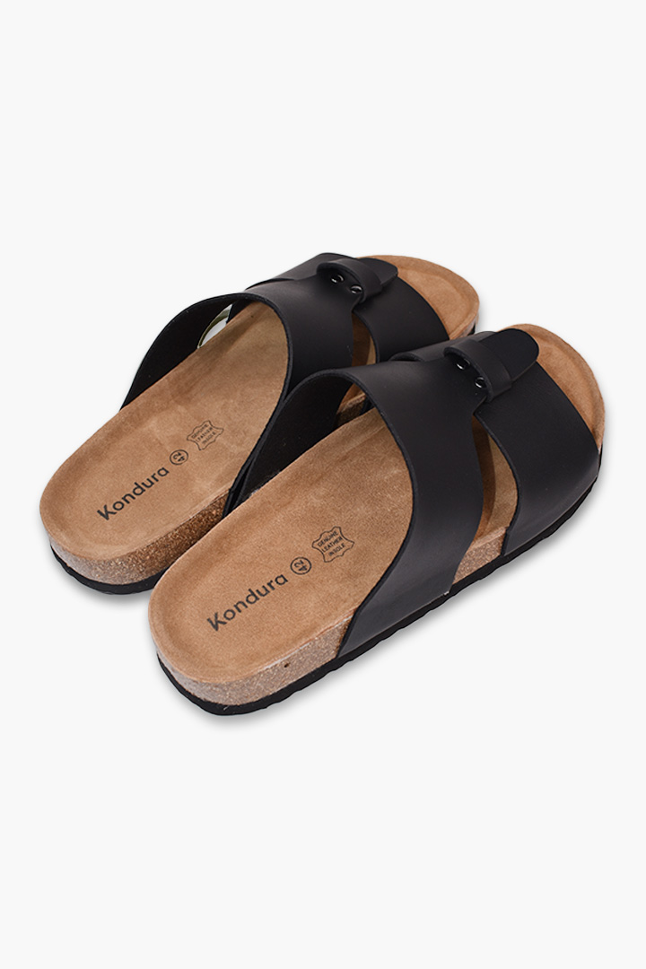 Picture of Cloud Arabia Slides - Black Leather 