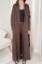 Picture of 100% Linen Long Shirt - Brown