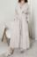Picture of 100%  Linen Trench - Beige