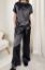 Picture of Smooth Satin Set - Black
