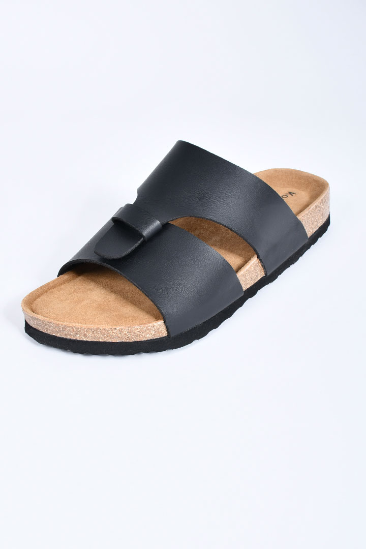 Picture of Cloud Arabia Slides - Black Leather 
