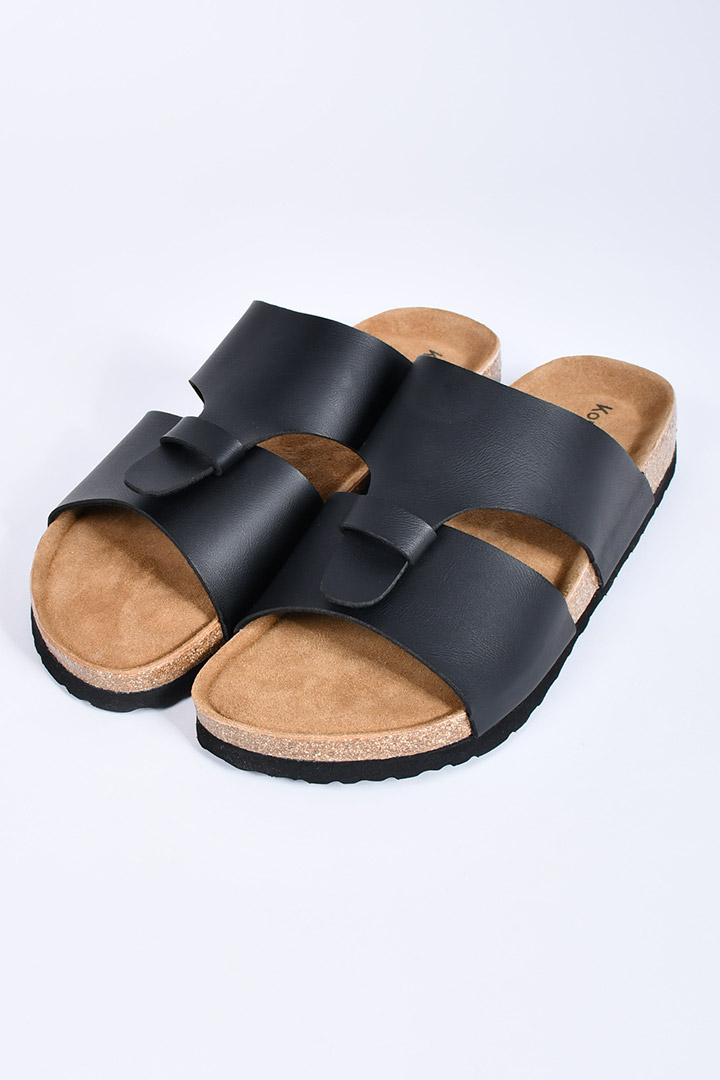 Picture of Cloud Arabia Slides - Black Leather 