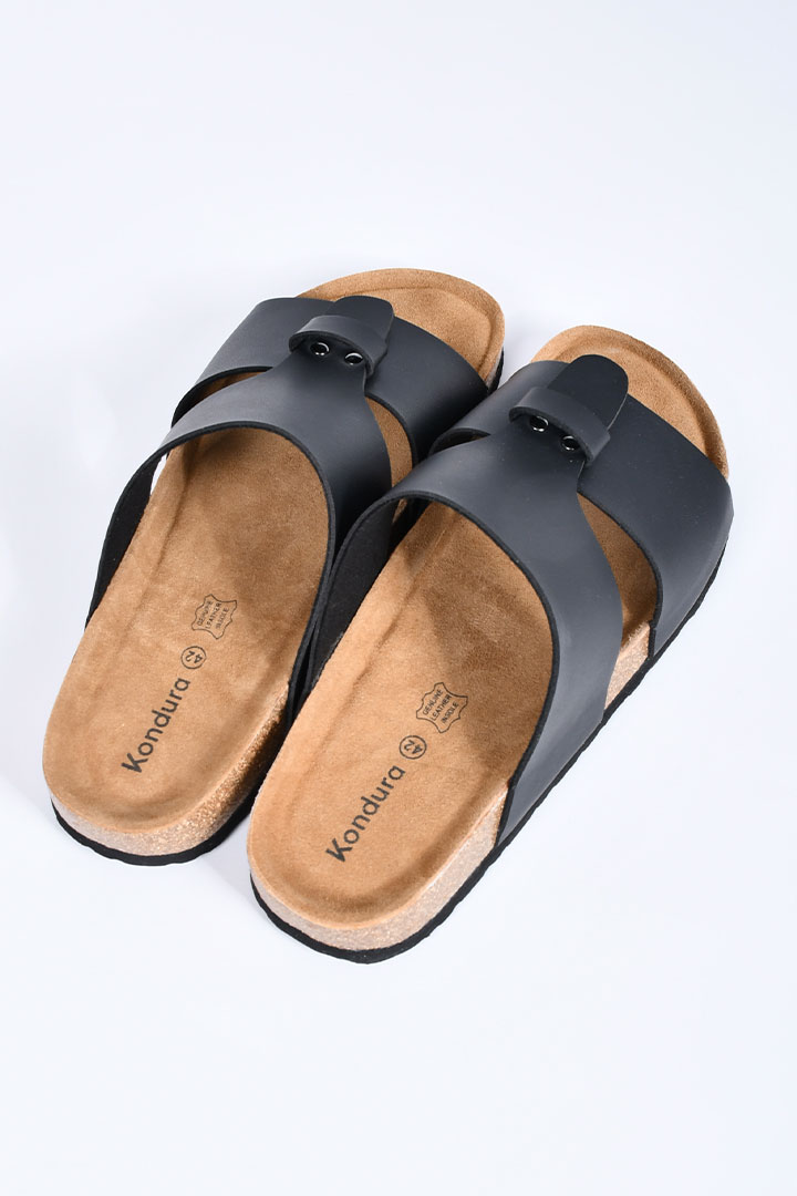 Picture of Cloud Arabia Slides - Black Leather 