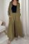 Picture of 100% Linen Long Shirt - Olive Green