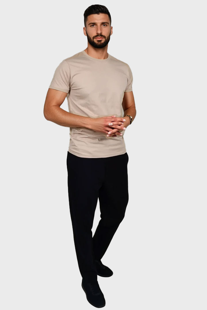 Picture of Ultra Cotton Classic T-Shirt - Taupe