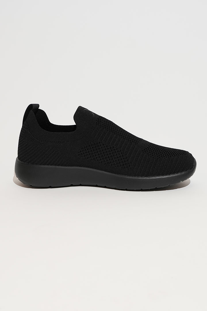 Picture of Cloud Slip On - Black on Black 
