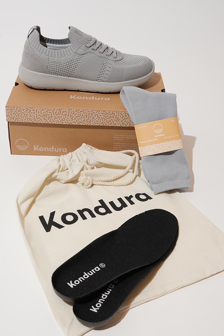 Picture of Cloud Walk -  Grey Suede on Grey