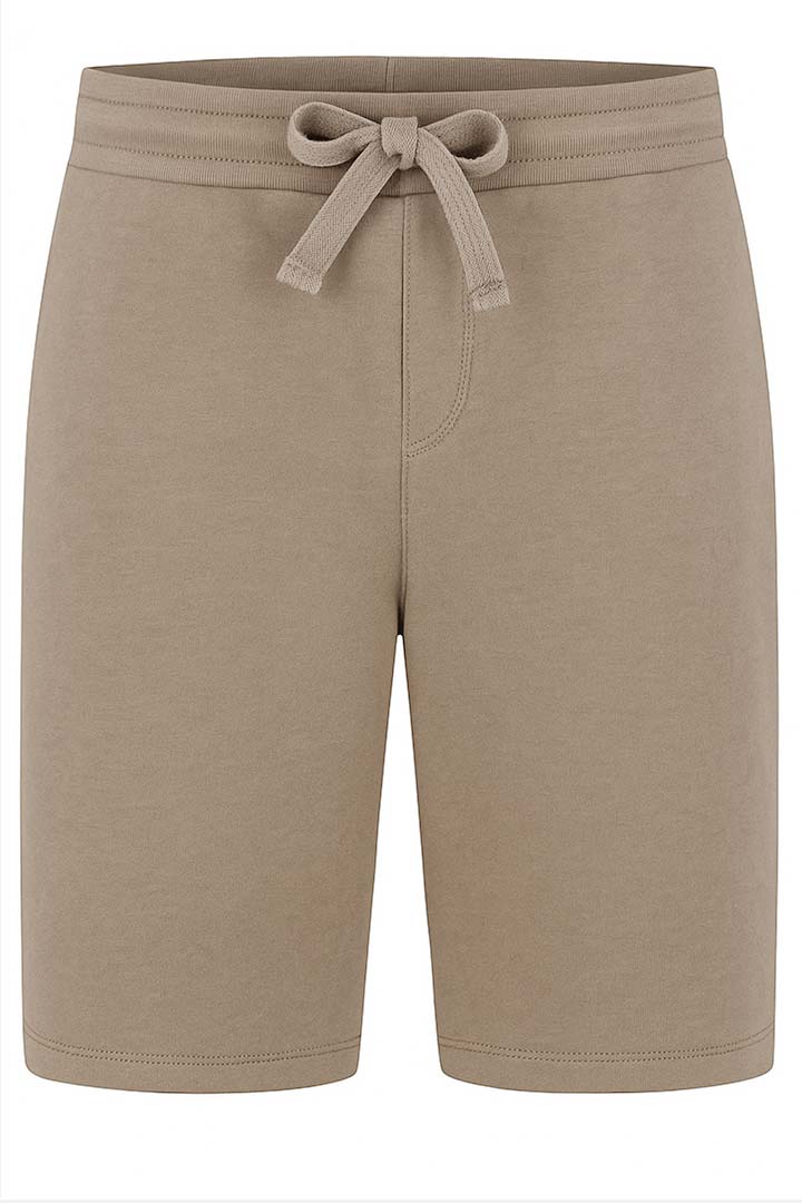 Picture of Cotton Bermuda Shorts-Mink