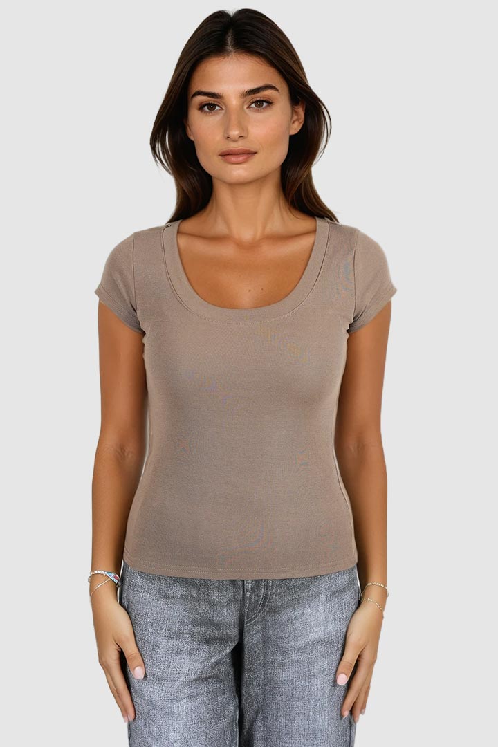 Picture of Basic Theory T-Shirt - Brown