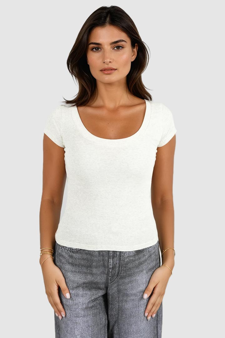 Picture of Basic Theory T-Shirt - Creme