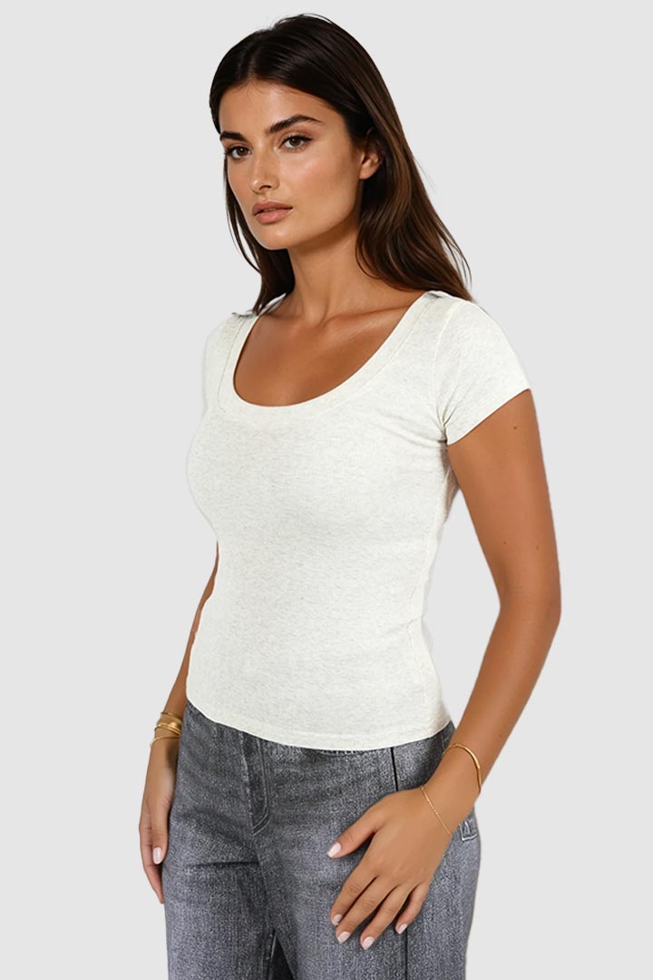 Picture of Basic Theory T-Shirt - Creme