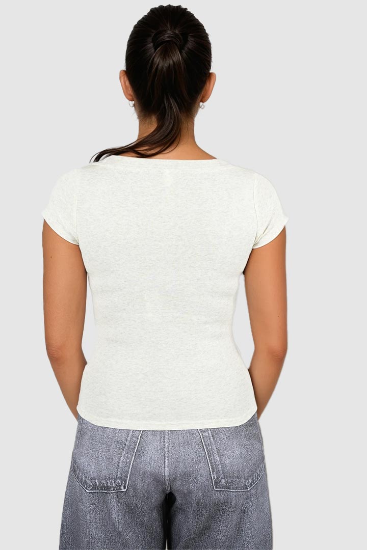 Picture of Basic Theory T-Shirt - Creme