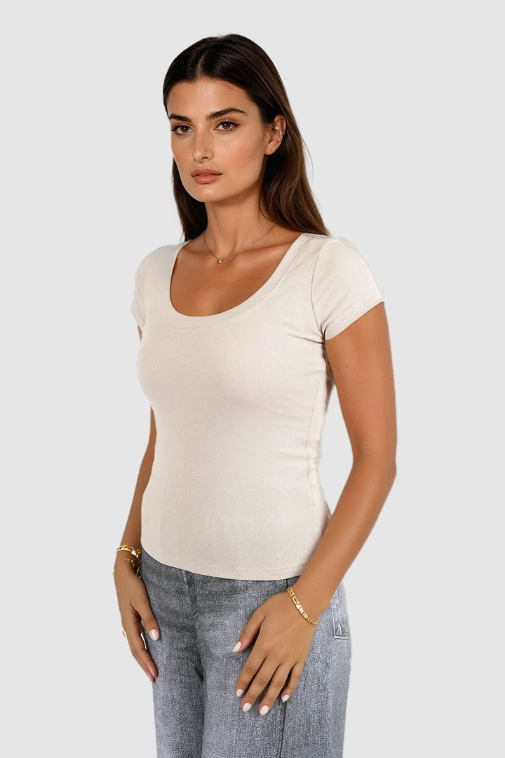 Picture of Basic Theory T-Shirt - Taupe