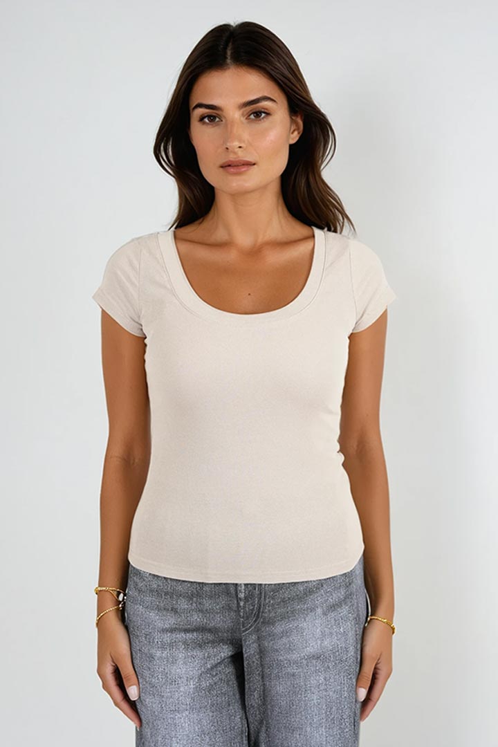 Picture of Basic Theory T-Shirt - Taupe