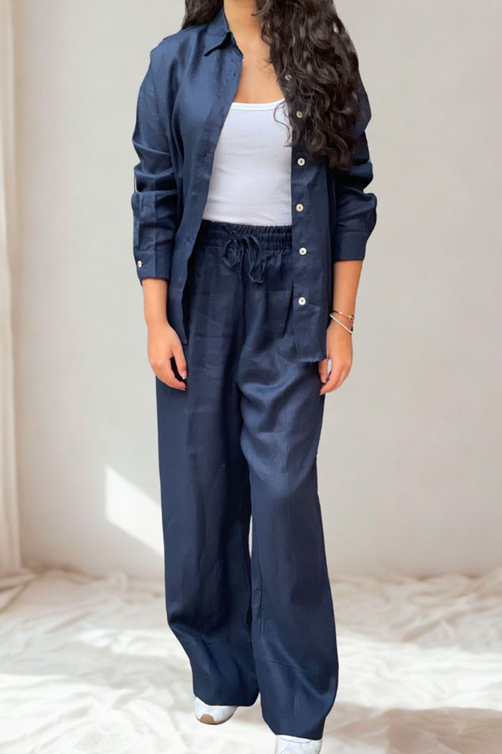 Picture of Linen Set -  Navy