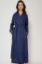 Picture of 100%  Linen Trench - Navy