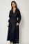 Picture of 100%  Linen Trench - Black