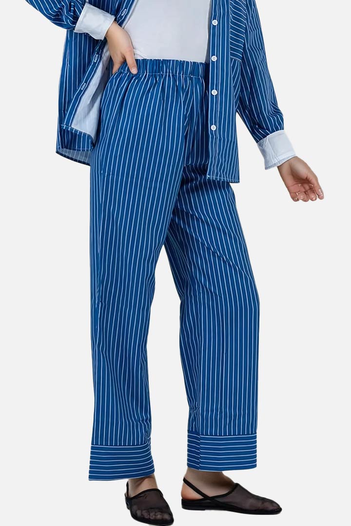 Picture of Striped Two Piece Set - Blue