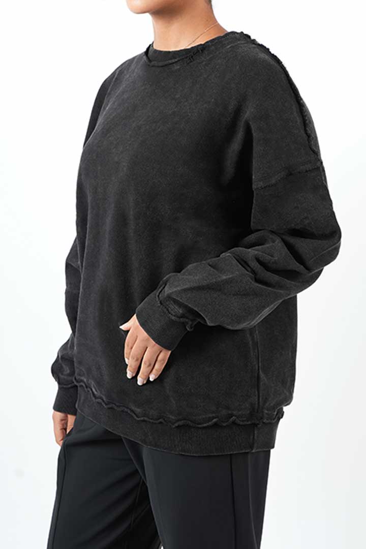 Picture of Luna Sweat-Dusty Black
