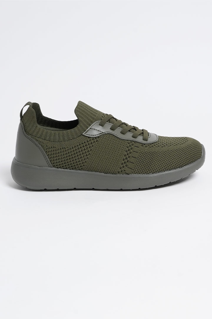 Picture of Cloud Walk - Olive Leather on Olive