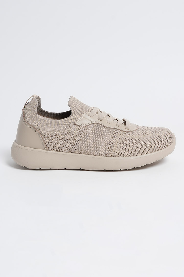 Picture of Cloud Walk - Taupe Leather on Taupe