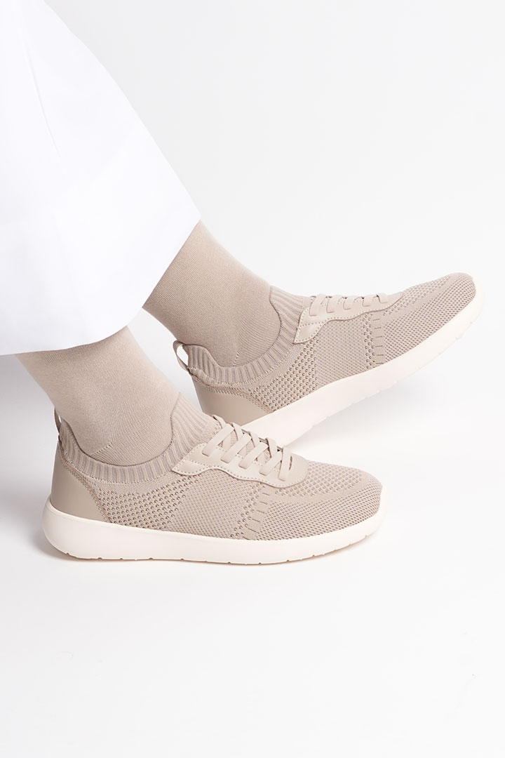 Picture of Cloud Walk - Taupe Leather on Off White