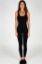Picture of Ribbed Scoop neck Jumpsuit - Ebony