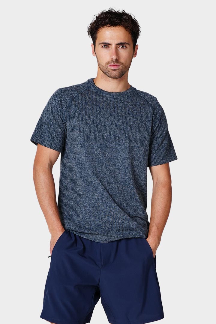 Picture of Seamless Active T-shirt - Blue