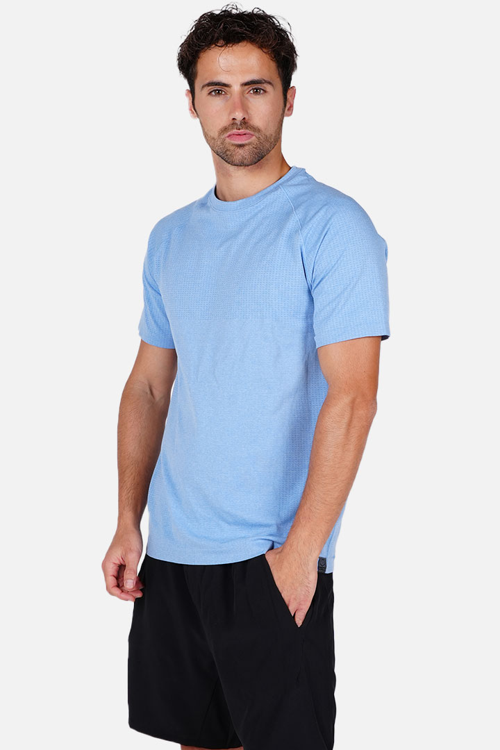 Picture of Seamless Active T-shirt - Light Blue