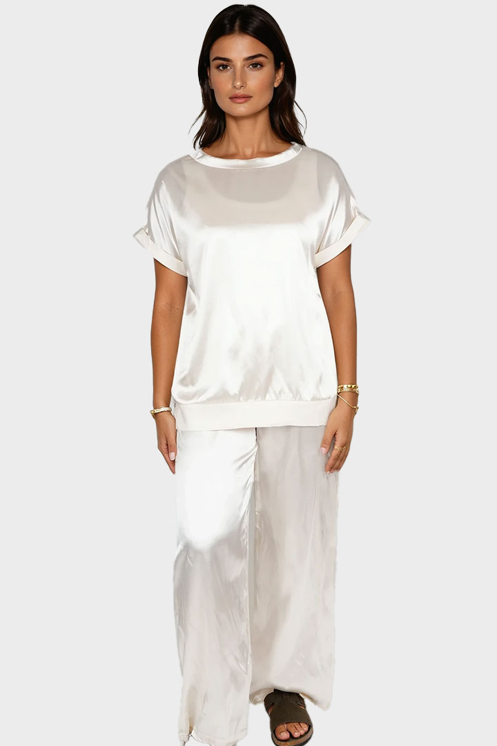 Picture of Smooth Satin Set - Crème