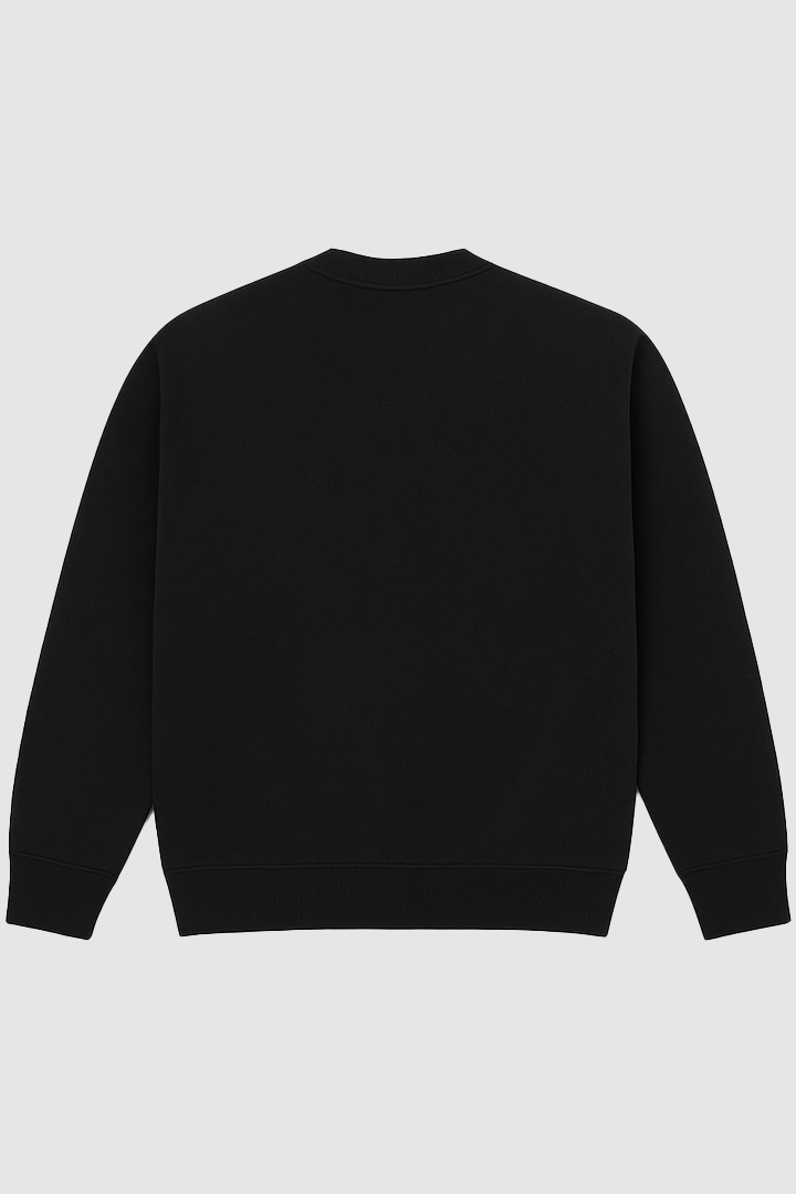 Picture of Seashell Round Neck Sweatshirt - Black