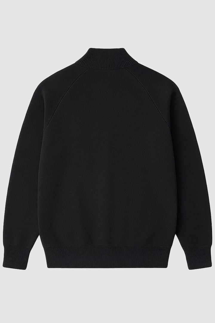 Picture of Seashell Black Zip Jacket 