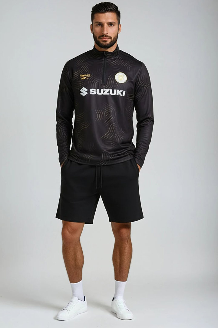 Picture of Warm-up Q Zips - Black