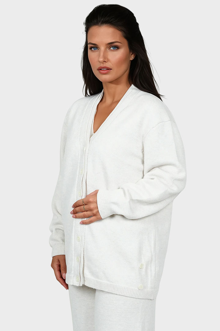 Picture of 3-Piece Knit Lounge Set - Beige