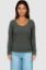 Picture of Long Sleeve Basic Theory Tee - Grey