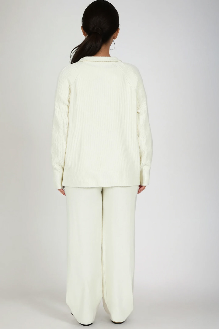 Picture of Cable Knit Set - Beige 