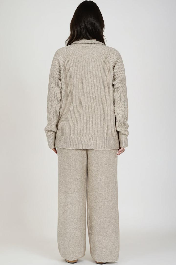 Picture of Cable Knit Set - Khaki