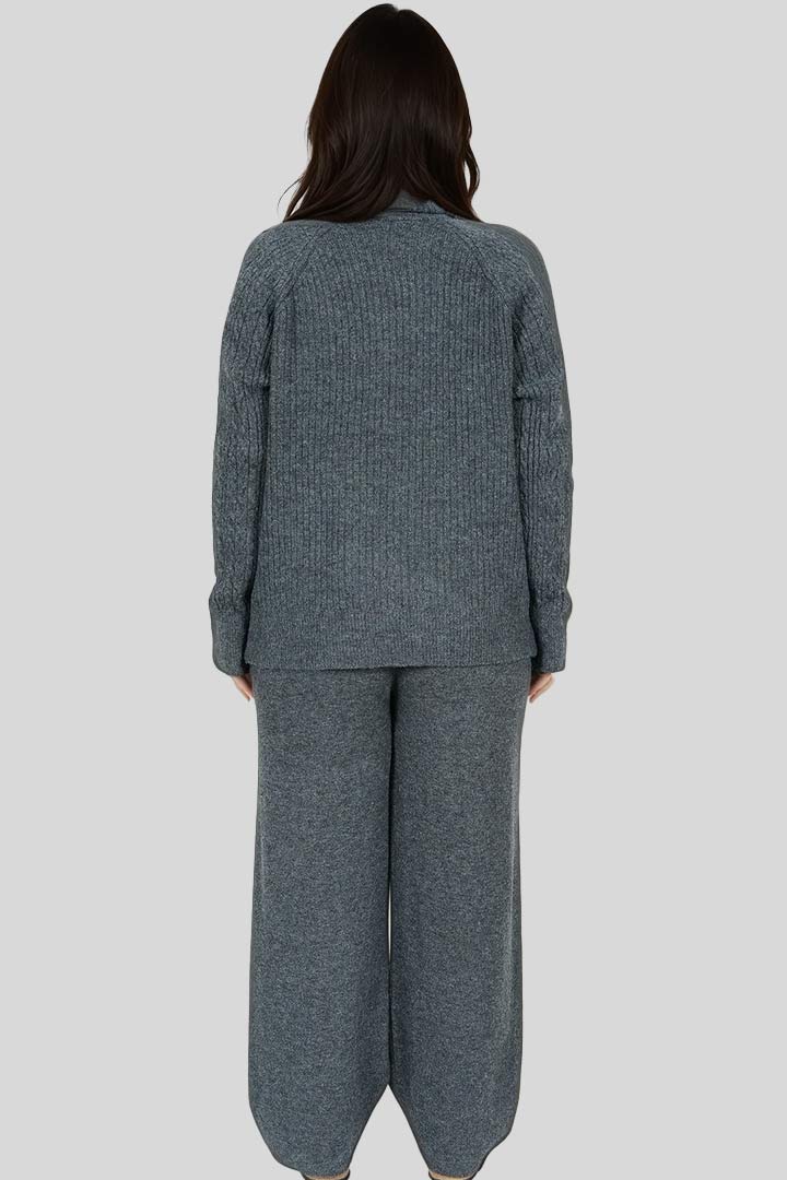 Picture of Cable Knit Set - Grey