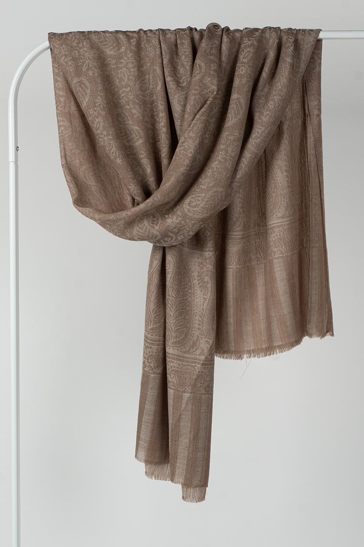 Picture of 100% Cashmere Shawl - Brown