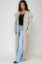Picture of Fringed Maxi Cardigan - Khaki