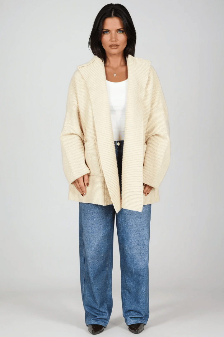 Picture of Jumper Cardigan - Beige