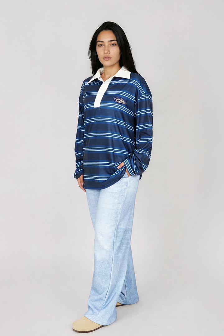 Picture of Rugby T-shirt - Blue