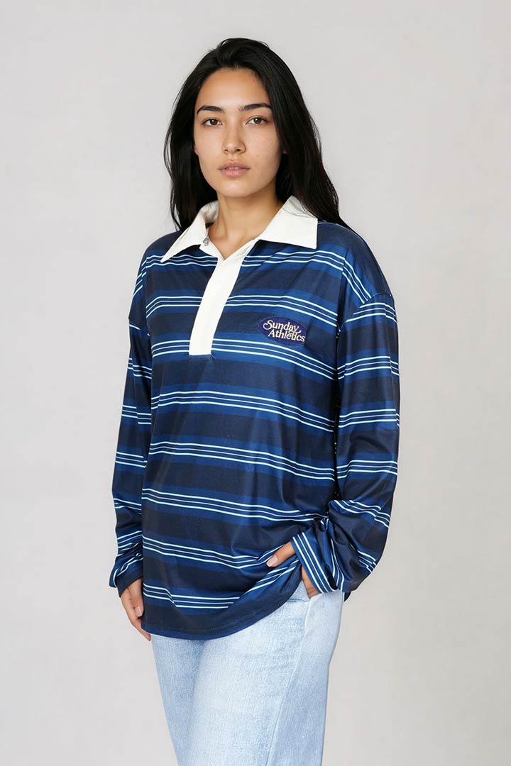Picture of Rugby T-shirt - Blue