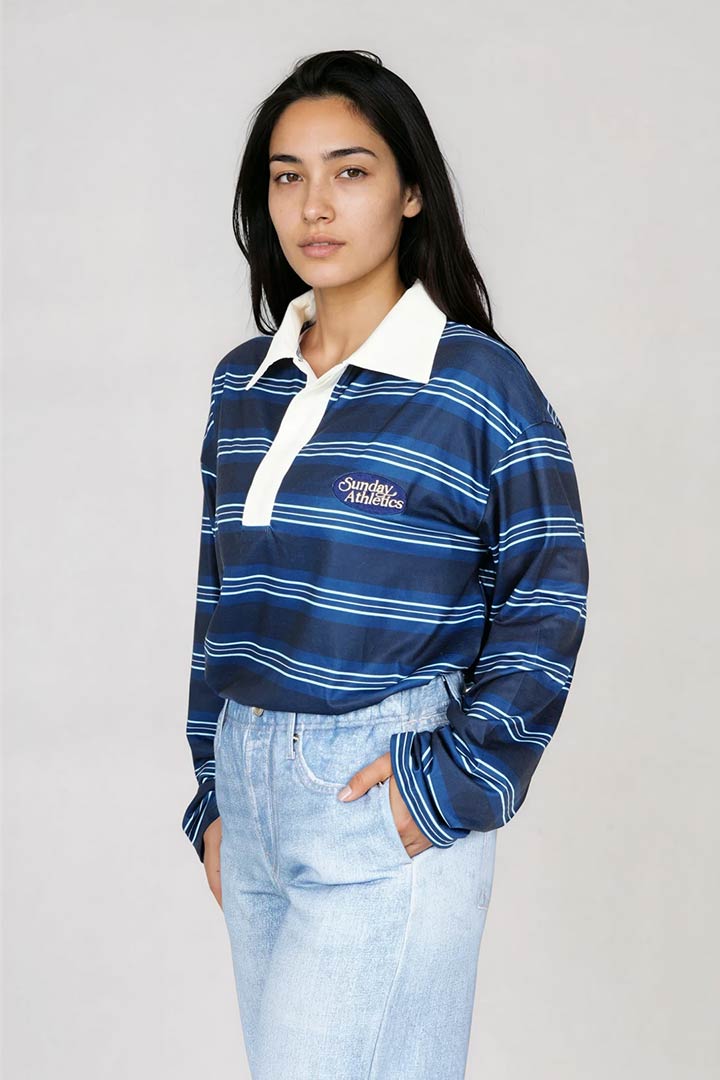 Picture of Rugby T-shirt - Blue