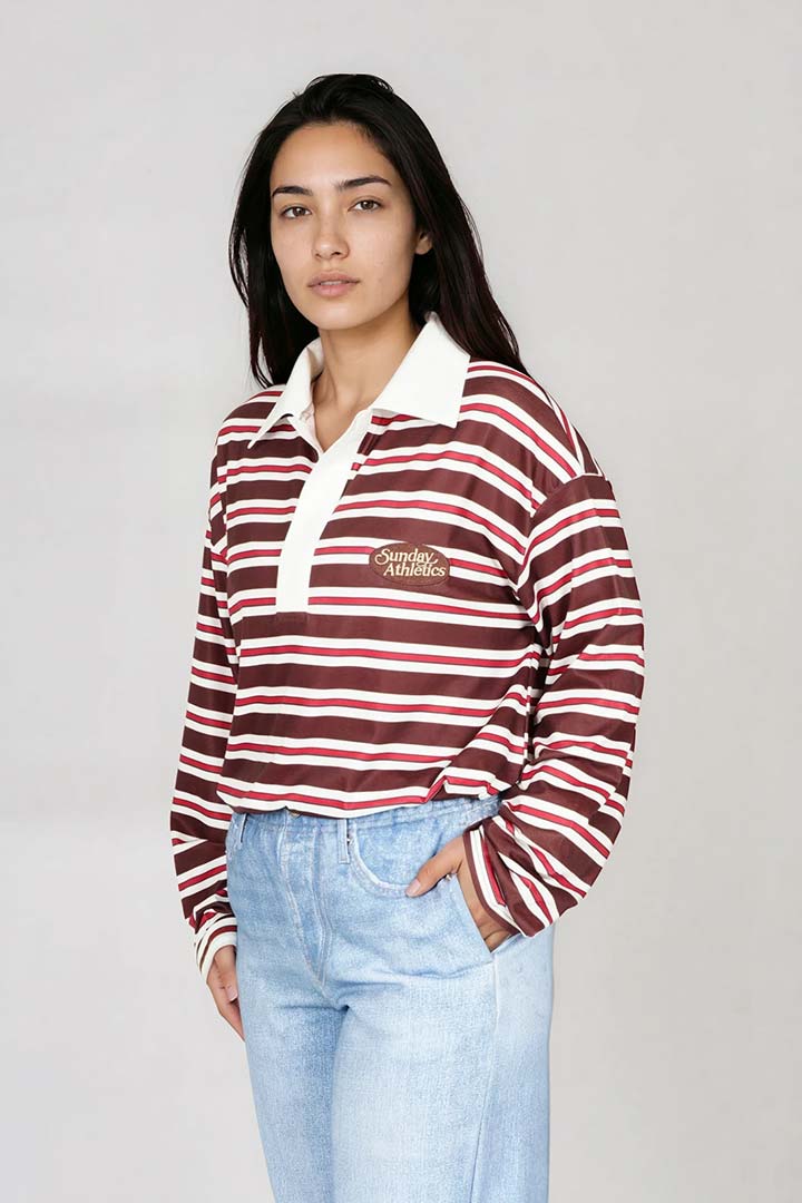 Picture of Rugby T-shirt - Brown